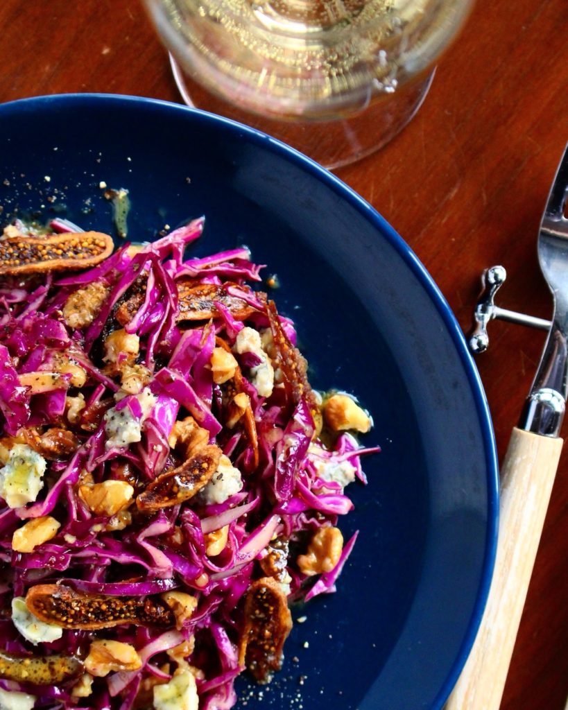 簡単時短レシピ デリ風 紫キャベツのサラダ 華やかごはん