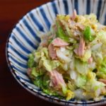 【簡単レシピ】無限に食べれる！<br> 白菜とツナのやみつきサラダ