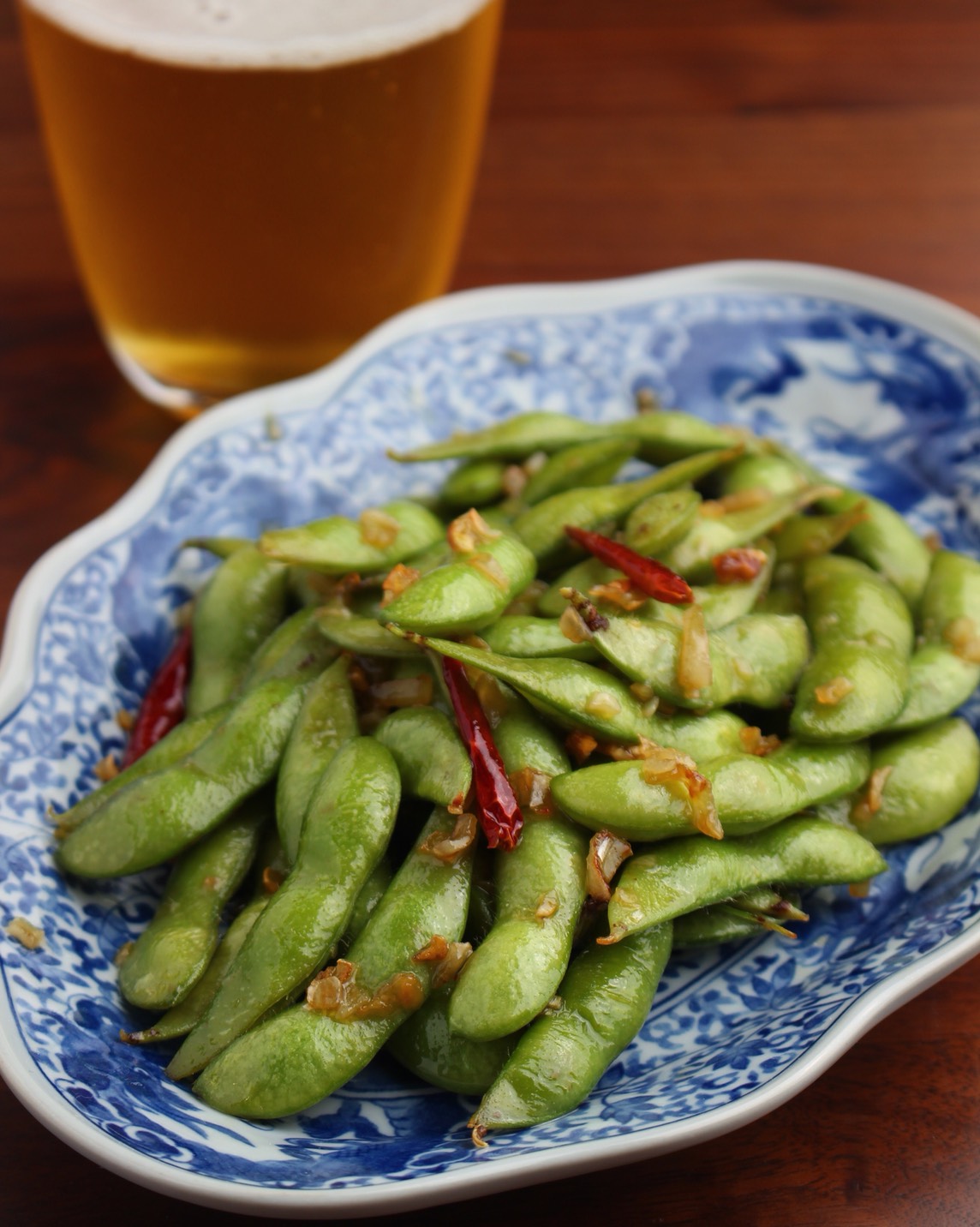 簡単おつまみレシピ ビールに合う やみつきピリ辛枝豆 華やかごはん